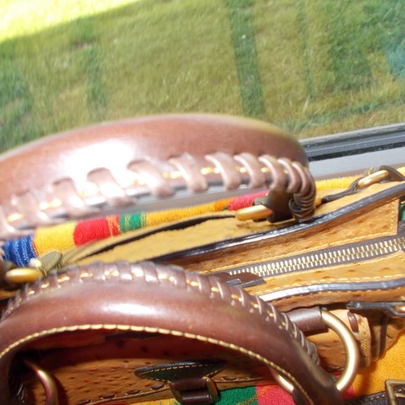 Dooney & Bourke Ostrich Handbag - Picture 5 of 11